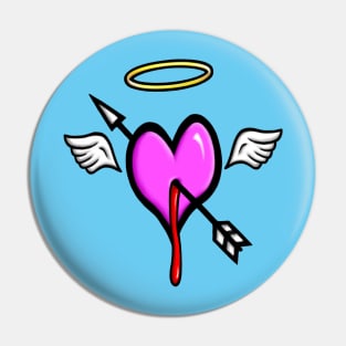 Cupid Hearts Pin
