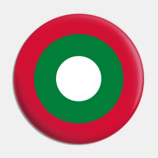 Maldives Air Force Roundel Pin