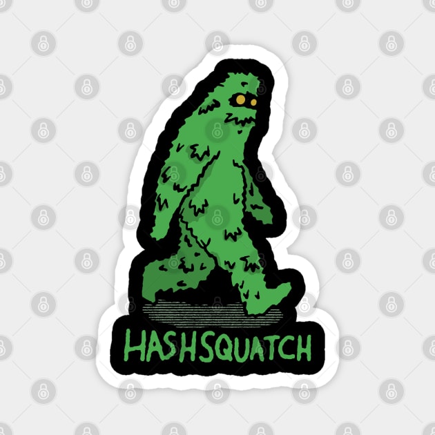 Hashsquatch Magnet by maddude