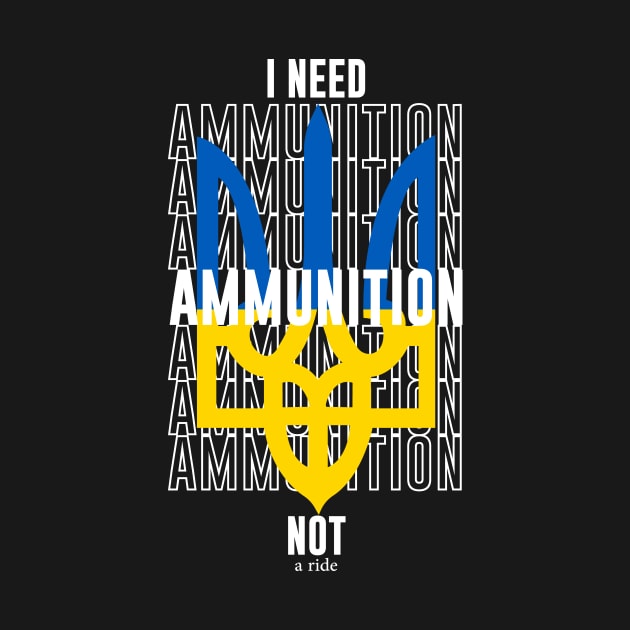 I need ammunition not a ride by IRIS