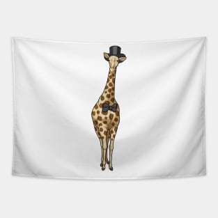 Giraffe Groom Ribbon Wedding Tapestry