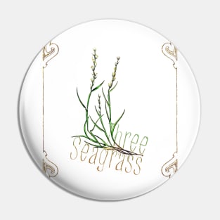 Three Seagrass Pin