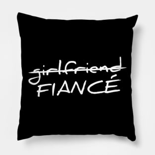 Girlfriend to fiance T-shirt Pillow