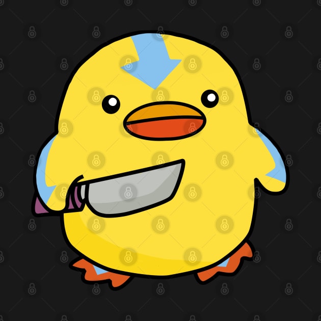 Avatar Duck, knife bender! by Anime Meme's