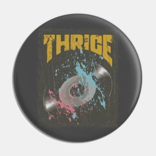 Thrice Vintage Vynil Pin