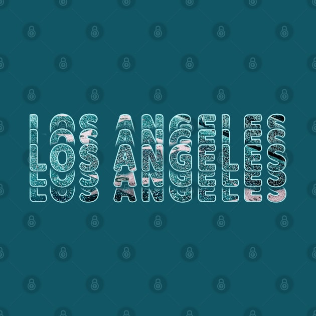 Global Cities: Los Angeles-USA by Da Vinci Feather