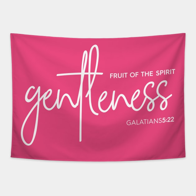 Gentleness Fruit of the Spirit Christian T-Shirt, T-Shirt, Faith-based Apparel, Women's, Men's, Unisex, Hoodies, Sweatshirts Tapestry by authorytees