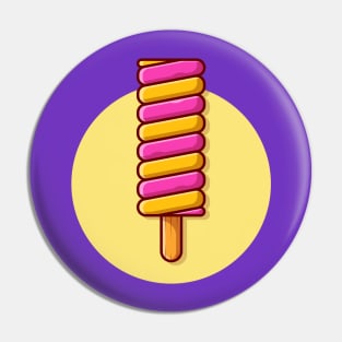 Popsicle Cartoon Vector Icon Illustration (3) Pin