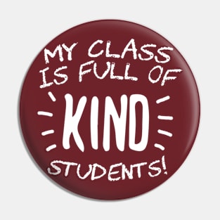 Kind Students Pin