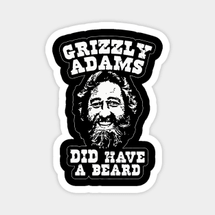 Grizzly Adams Did Have A Beard Magnet