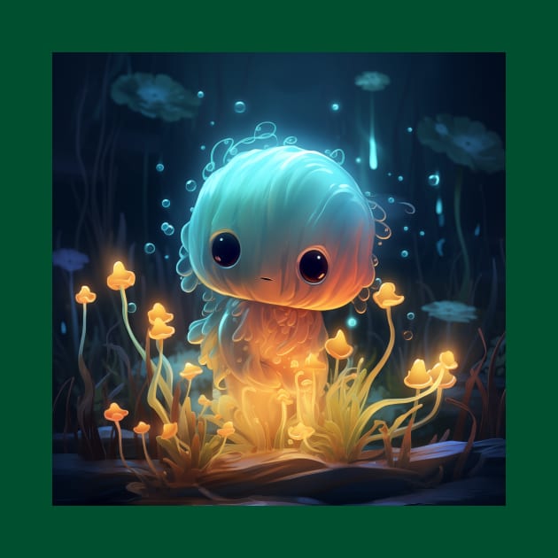 Lumalee - Cute little bioluminescent character for kids by LoFi_Vibes