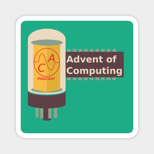 Advent of Computing Logo Magnet