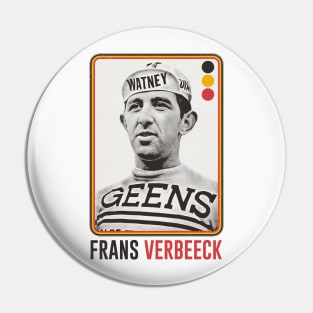 Frans Verbeeck ---- Retro Style Original Design Pin