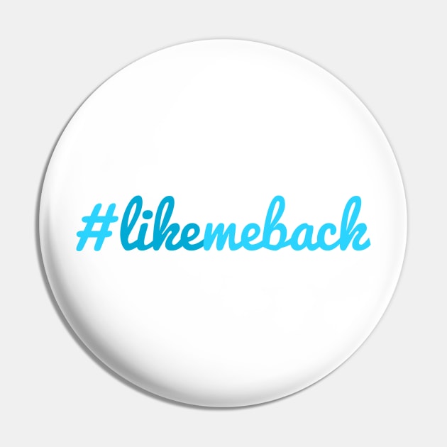 Like me Back Pin by citypanda