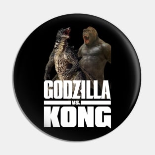 godzilla vs kong team godzilla Kong Pin