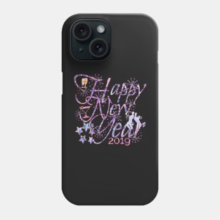 Happy new year 2019 Phone Case