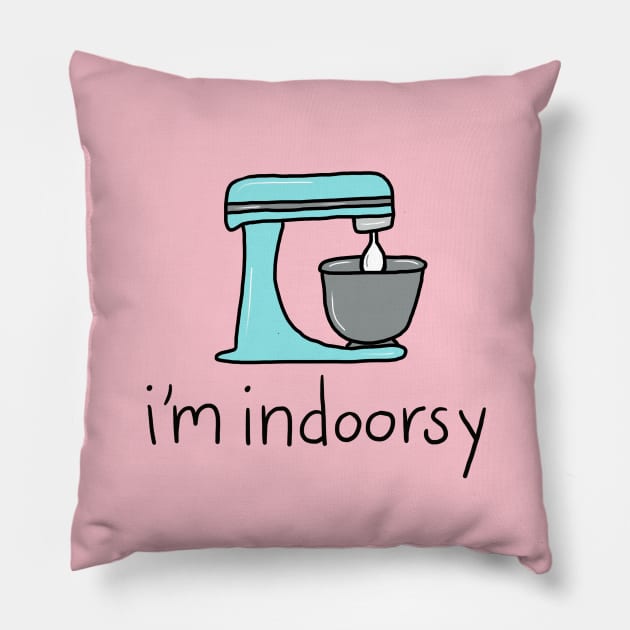 Baking Indoorsy Pillow by Christine Borst Creative Studio