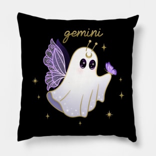 Gemini Butterfly Fairy Ghost Pillow