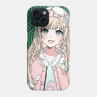 Kazama Iroha with Hat Phone Case