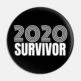 2020 Survivor Funny quarantine Pin