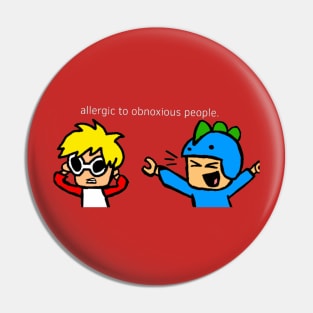 Roblox: The Musical “Allergic To Obnoxious People T-Shirt Pin