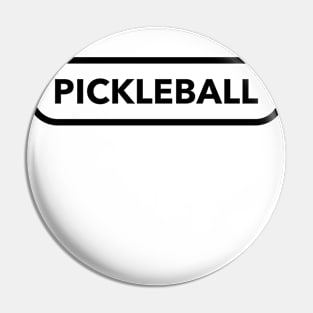 Pickleball Atari Style Pin