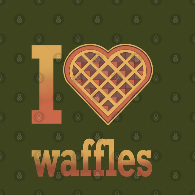 I heart waffles by weilertsen