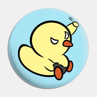 Angry Gamer Duckie Pin