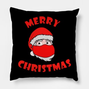 2020 Christmas Gift Masked Santa Claus Pillow