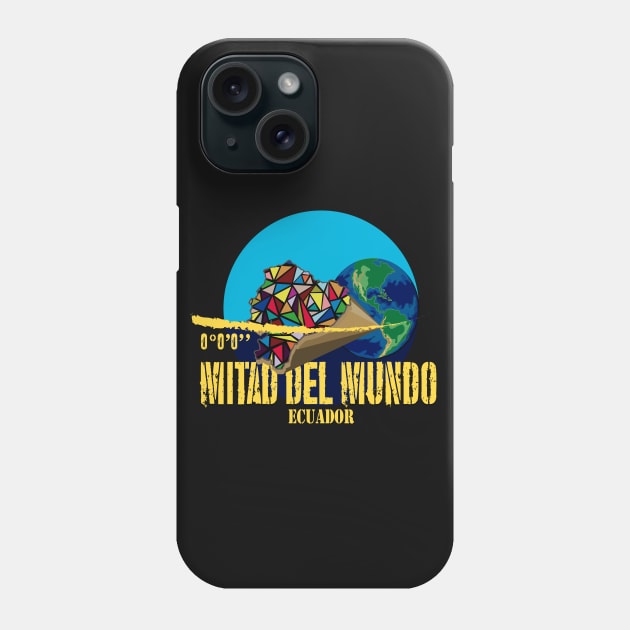 Mitad del Mundo Quito Phone Case by leeloolook