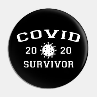 Covid Survivor 2020 Pin