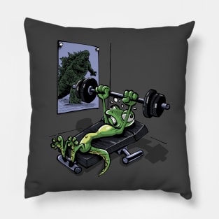 Training for Kaiju Pillow