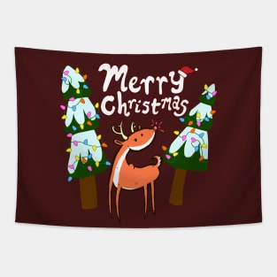 Merry Christmas Tapestry