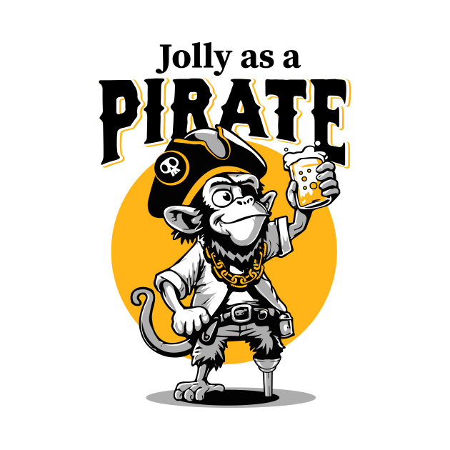 Jolly as a Pirate by Pzazz Graphics