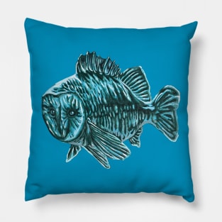 Owl Fish Pillow