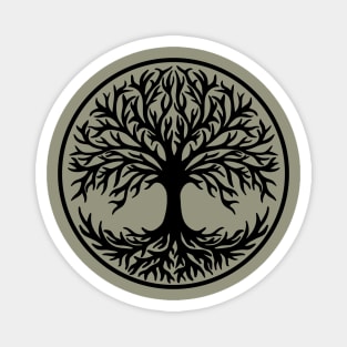 Tree of Life Yggdrasil Celtic Magnet