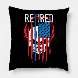 RETIRED POLICE Pillow