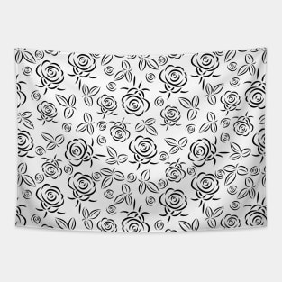 Roses pattern Tapestry