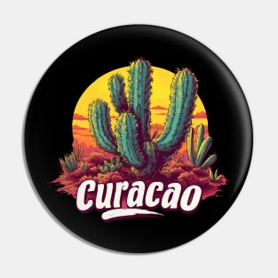 Curacao Design Pin