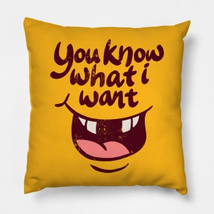 Two Front Teeth Pillow