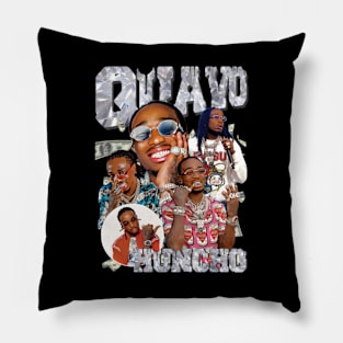 Quavo Huncho Retro Pillow