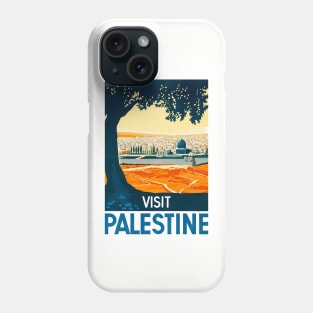 1930s Visit Palestine Poster Phone Case