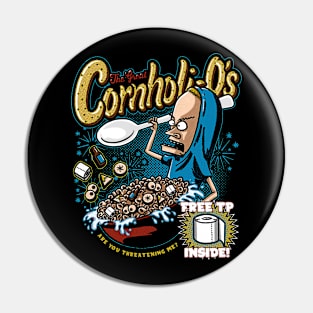 CIRCLE ART CORNHOLIO Pin