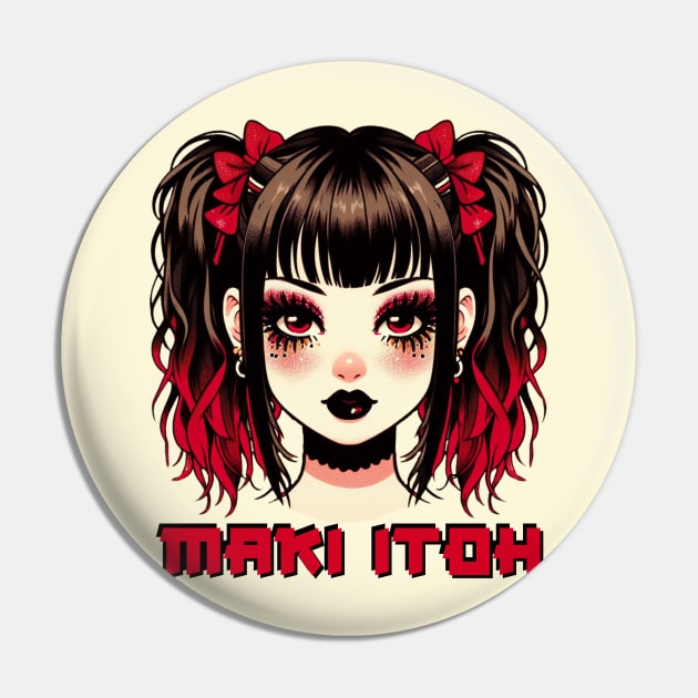 Maki Itoh (Dark Letters) Pin by Tiger Mountain Design Co.