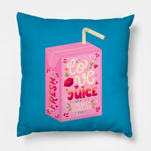 Love Juice Box Pillow