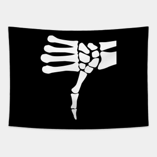 Thumbs Down Icon, Skeletal Tapestry