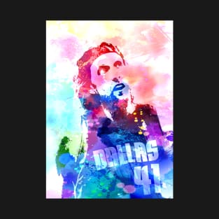 Dirk Nowitzki Watercolor T-Shirt