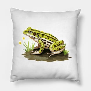 Leopard Frog Pillow