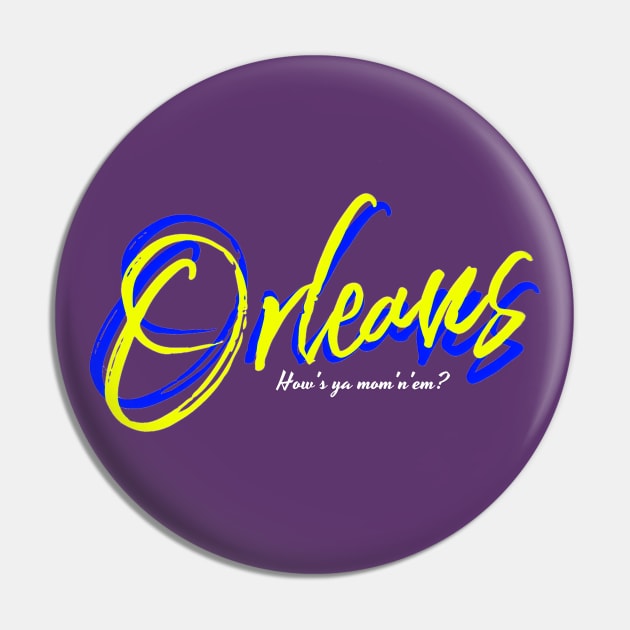 Orleans Swag Pin by WellaWella