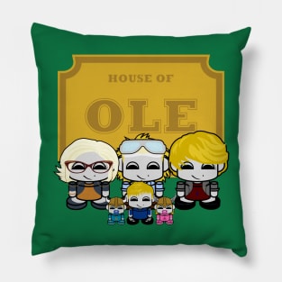 O'BABYBOT: House of Ole Family Pillow